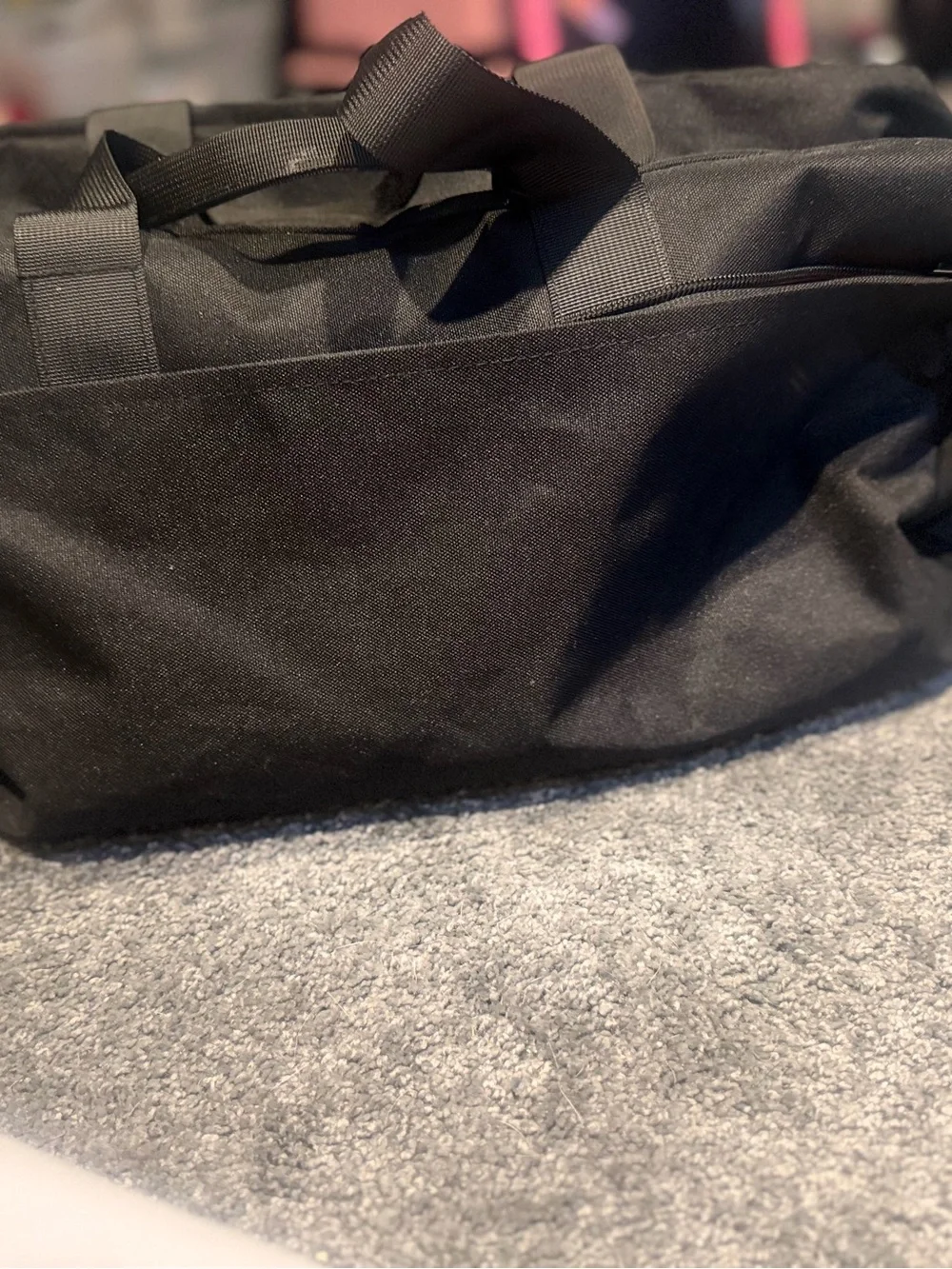 Roberto Cavalli Black Weekender Duffel/Travel Bag